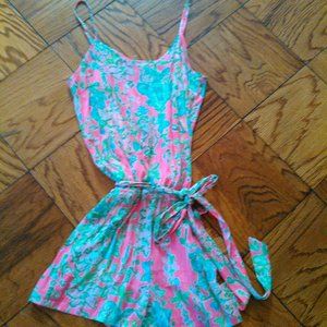 Lilly Pulitzer Pink Romper